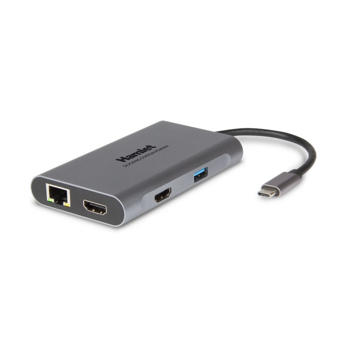 HAMLET DUAL DISPLAY HDMI - 3 USB 3.0 - LAN - USB-C PD 85W